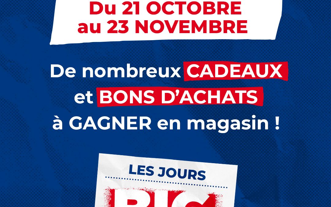 Gagnez un an de chauffage avec BigMat et participez au grand jeu concours « BIGRENO » du 21 octobre au 23 novembre 2024