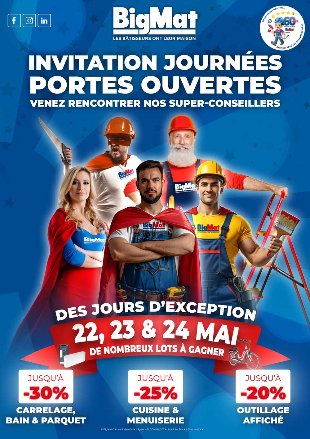 Journées portes ouvertes les 22, 23 et 24 mai, Auch, Montauban, Nérac et Toulouse